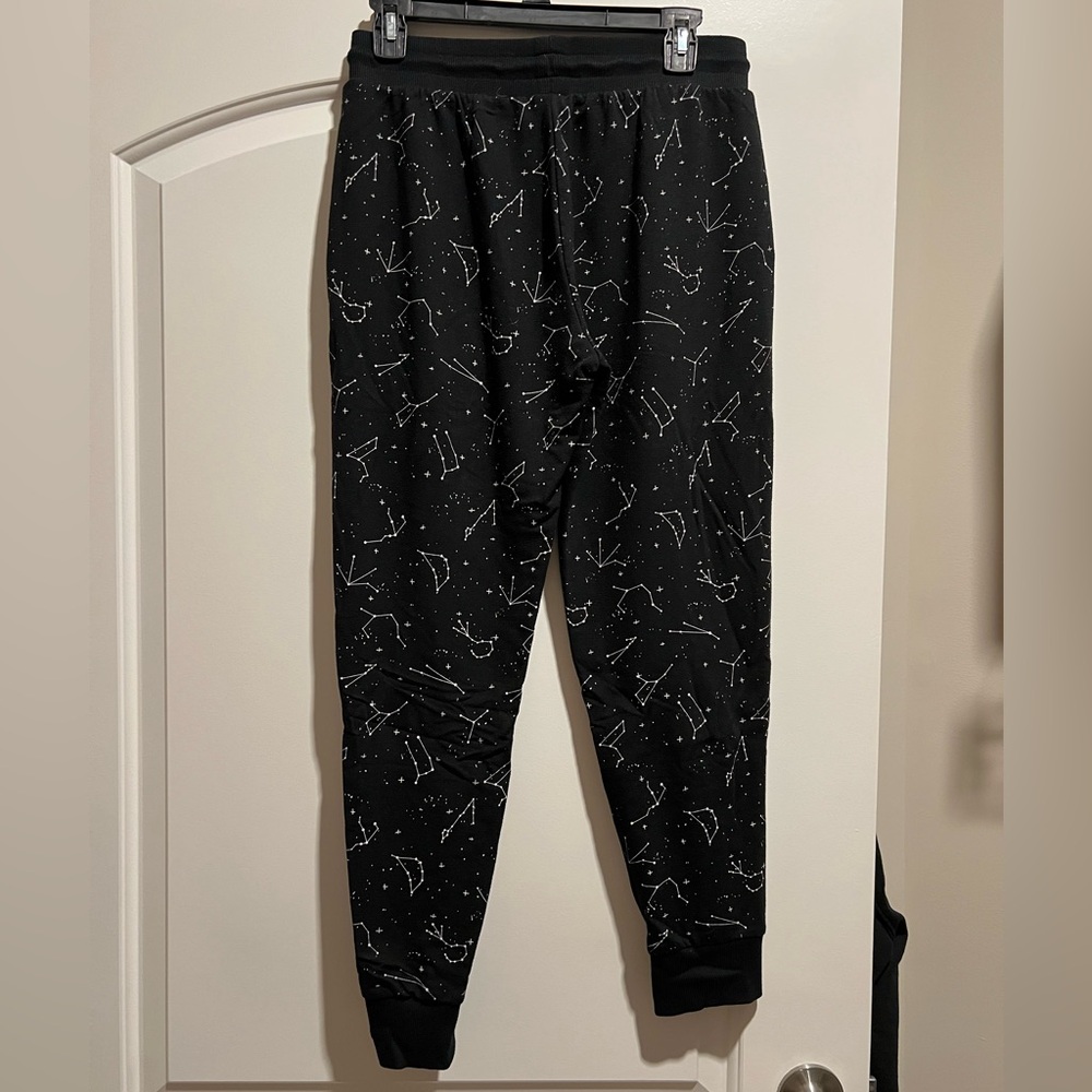 Stars Above Black Constellation Joggers
